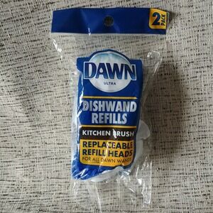 Dawn Ultra Dishwand Refills Kitchen Brush Replaceable Heads 2 Pack 435949